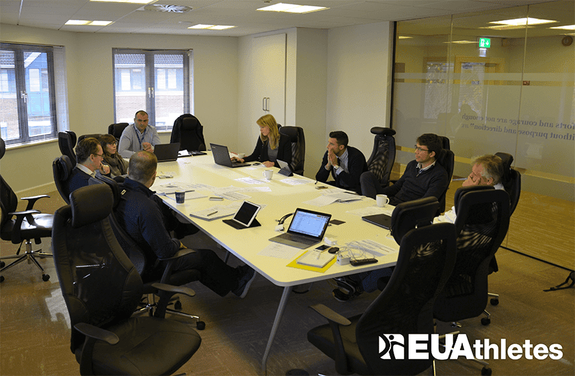 EU Athletes Board meeting in Dublin